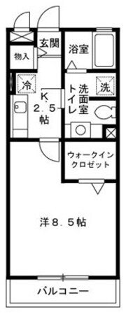 サニーフラット三ツ沢の物件間取画像